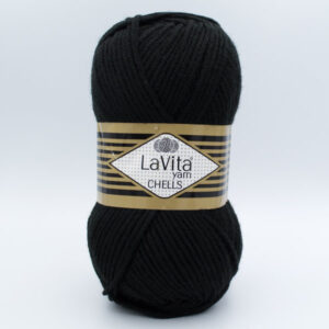 Пряжа LaVita Chells 9500 черный