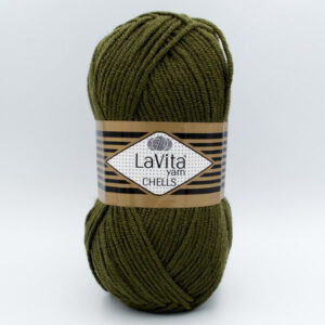 Пряжа LaVita Chells 9616 хакі