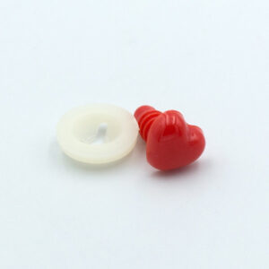 Нос для игрушек Сердце красное 10 мм