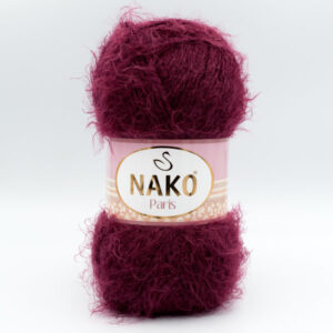 Пряжа Nako Paris 11273 бордо