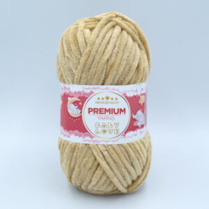Пряжа плюшевая Premium Yarns Baby Love 365 песочно-бежевый