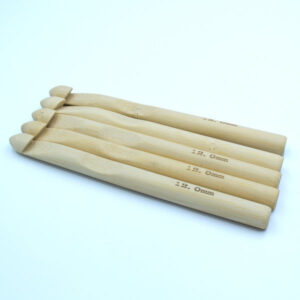 Крючок для вязания бамбуковый 12 мм