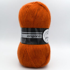 Пряжа Madame Tricote Angora 107 терракотовый рыжий