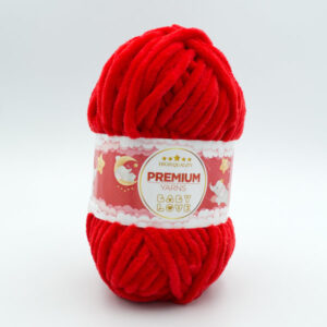 Пряжа плюшева Premium Yarns Baby Love 318 червоний