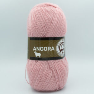 Пряжа Madame Tricote Angora-Полушерсть 001 пудра