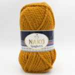 Пряжа Nako Spaghetti 941 горчичный