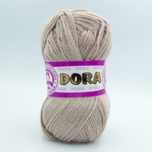 Пряжа Madame Tricote Dora 130 серо-бежевый