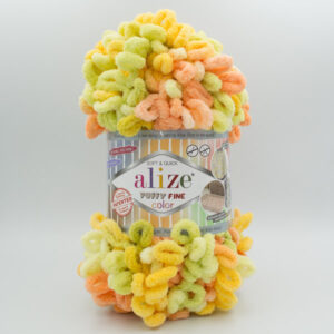 Пряжа плюшева Alize Puffy Fine color 6313