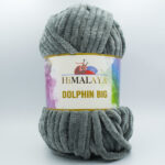 Пряжа плюшевая Himalaya Dolphin Big 76707 серый