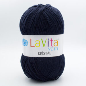 Пряжа LaVita Kristal 9779 темно-синий