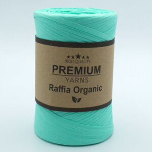 Premium Yarns Raffia Organic 001 м’ятно-бірюзовий