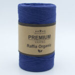 Premium Yarns Raffia Organic 004 темно-синий