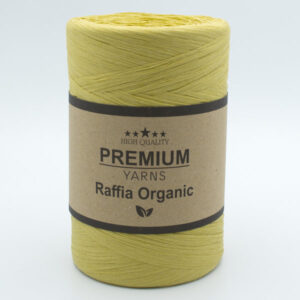 Premium Yarns Raffia Organic 015 горчичный