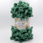 Пряжа Alize Puffy 532 зелений