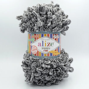 Пряжа Alize Puffy FINE 833 рябий
