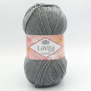 Пряжа LaVita Natali 9801 серый