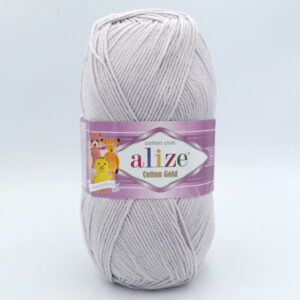 Пряжа Alize Cotton Gold 533 світло-сірий