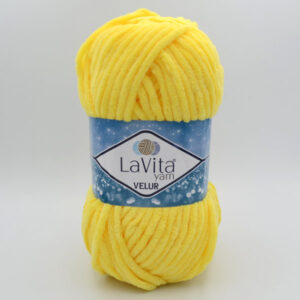 Пряжа LaVita Yarn Velur 2026 жовтий