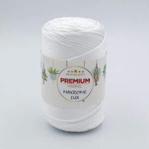 Premium Yarns Makrome Lux белый 801
