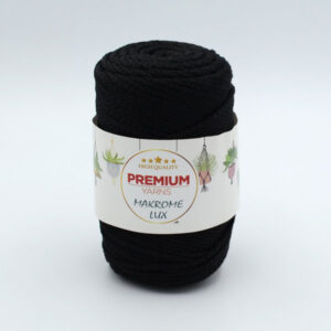 Premium Yarns Makrome Lux чорний 840
