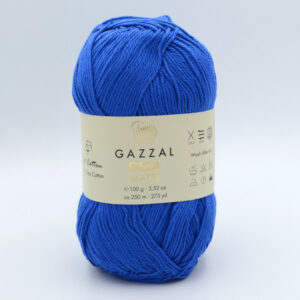 Пряжа Gazzal Giza Matte 5577 електрик