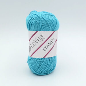 Пряжа Etamin LaVita Yarn 0053 голубая бирюза