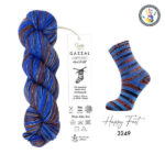 Пряжа Gazzal Happy Feet 3249