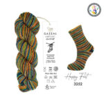 Пряжа Gazzal Happy Feet 3252