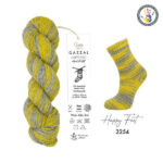 Пряжа Gazzal Happy Feet 3254