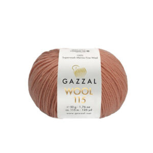 Пряжа Gazzal Wool 115 3310