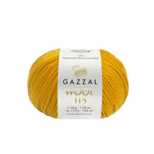 Пряжа Gazzal Wool 115 3316