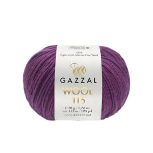 Пряжа Gazzal Wool 115 3324