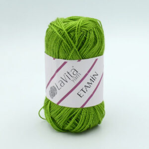 Пряжа Etamin LaVita Yarn 2556 зелений