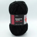 Пряжа Premium Yarns Baby Love 100 чорний 311