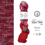 Пряжа Gazzal Unicorn Red Fish 1336