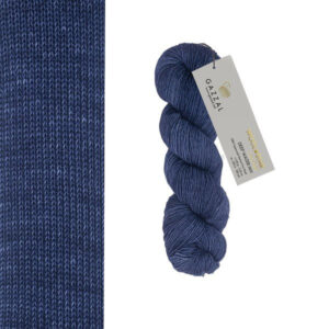Пряжа Gazzal Wool Star Deep Water 3820 темно-блакитний
