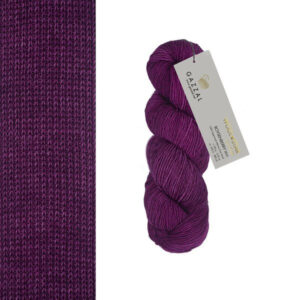 Пряжа Gazzal Wool Star Boysenberry 3825 бордово-фіолетовий