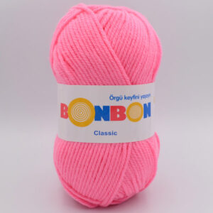 Пряжа Nako Bonbon Classic 98239 рожевий
