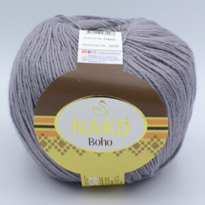 Пряжа Nako Boho 12535 сірий