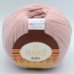 Пряжа Nako Boho 12538 пудра