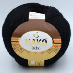 Пряжа Nako Boho 217 чорний