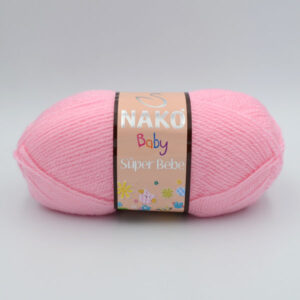 Пряжа Nako Super Bebe 229 рожевий