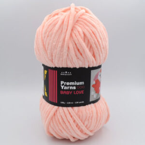 Пряжа плюшевая Premium Yarns Baby Love 100 персиковый 323