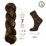 Пряжа Gazzal Happy Feet 3262 Dark Earth