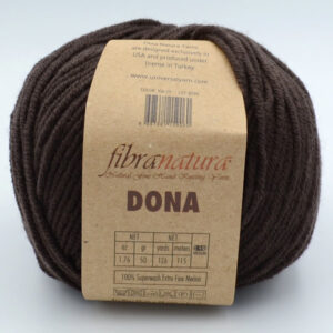 Пряжа Fibranatura Dona 106-29 кофе