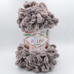 Пряжа Alize Puffy 673 рябий