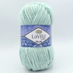 Пряжа LaVita Yarn Velur 8206 мятно-серый