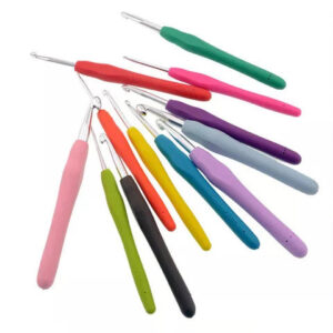 Крючок для вязания с силиконовой ручкой