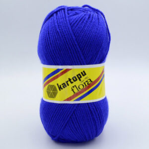Пряжа Kartopu Flora 624 синій