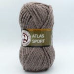 Пряжа Madame Tricote Atlas Sport 014 мокко